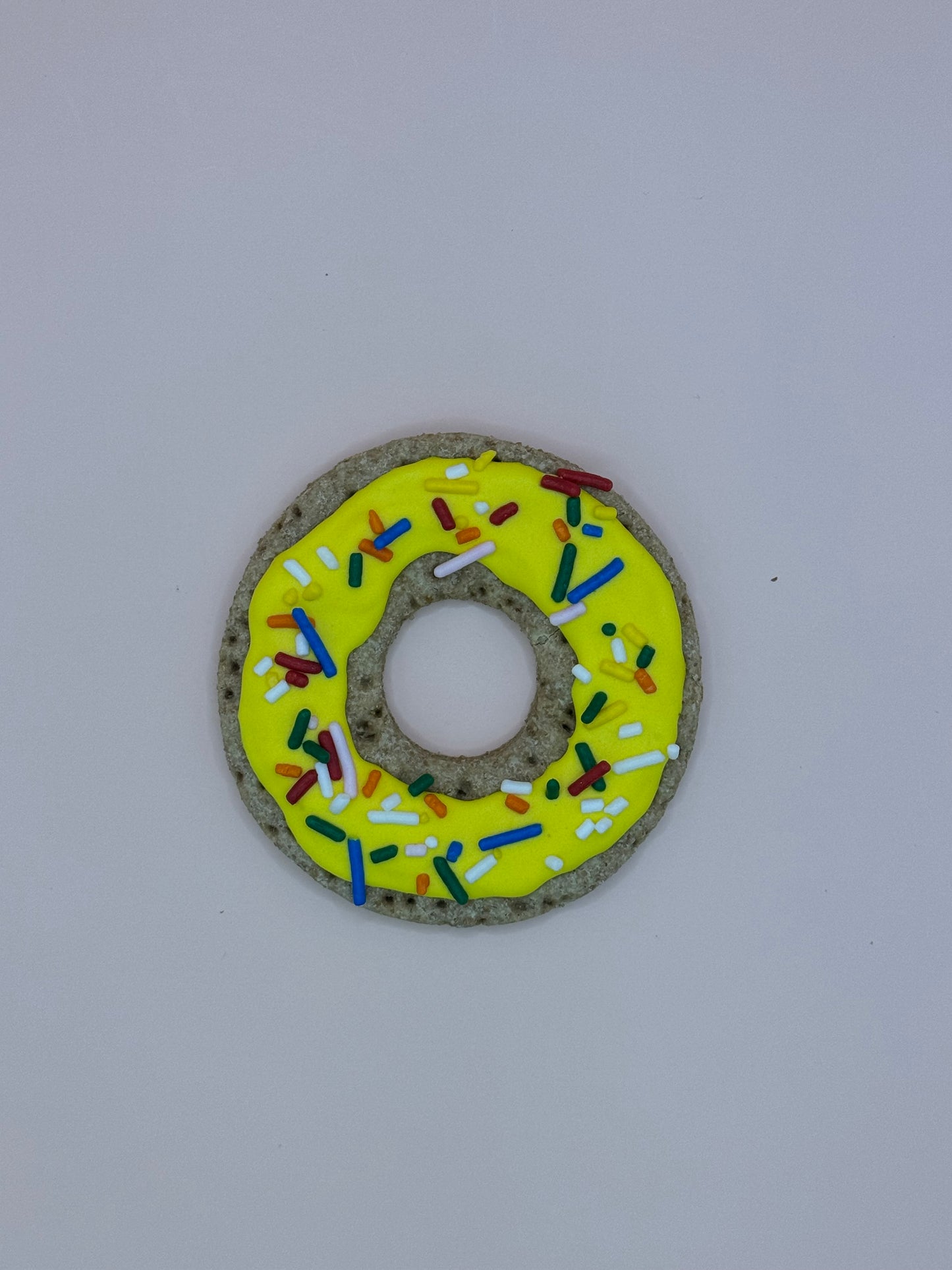 Decorated Flat Donuts